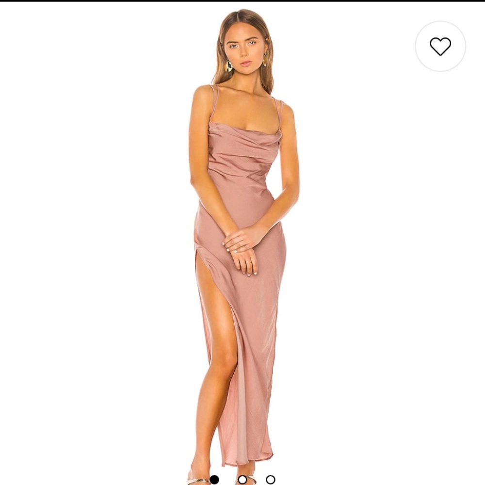 Revolve Braxton dress in rose x Michael Costello